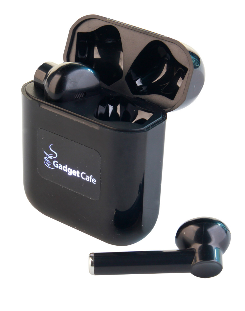 Logotrade corporate gifts photo of: Wireless earbuds with light up logo