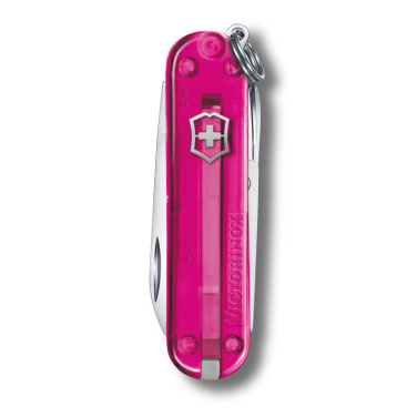 Logotrade promotional giveaway image of: Pocket knife Classic SD transparent Victorinox