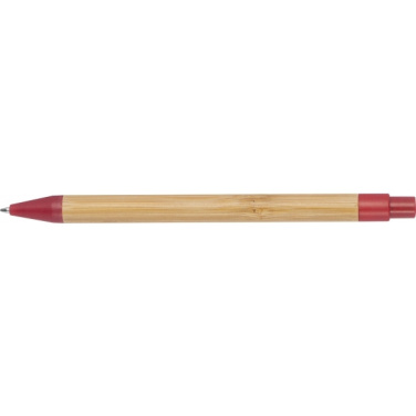 Logotrade corporate gift picture of: Wheatstraw and bamboo ballpen HALLE