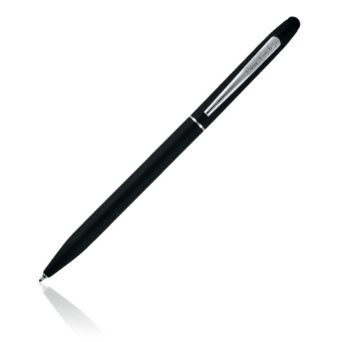 Logo trade promotional giveaways image of: Metal ballpoint pen touch pen ADELINE Pierre Cardin