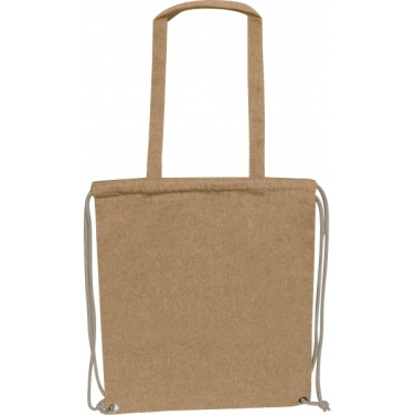 Logotrade business gift image of: Recycled cotton bag ADDISON