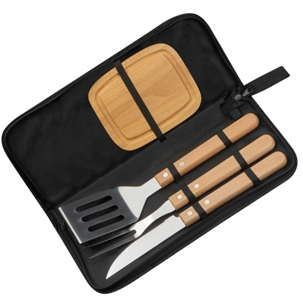 Logotrade promotional gift picture of: Barbecue set BELFAST