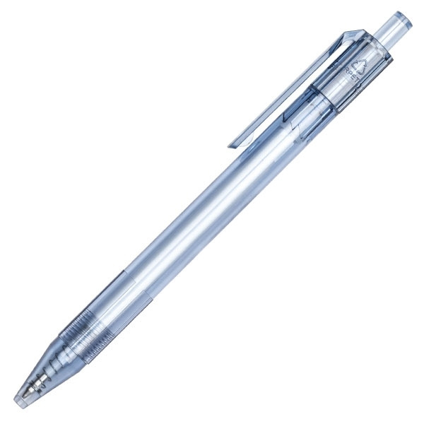 Logo trade promotional items picture of: Transparent ballpen GLASGOW