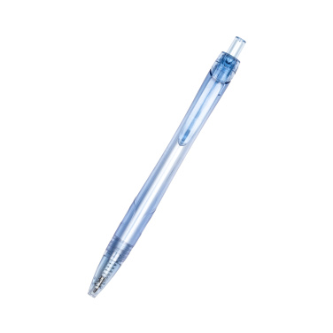 Logo trade advertising product photo of: Transparent ballpen GLASGOW