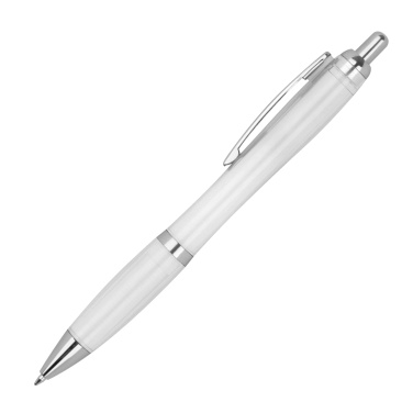 Logo trade corporate gift photo of: Transparent ballpen ALKEN