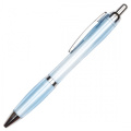 Transparent ballpen ALKEN, light blue