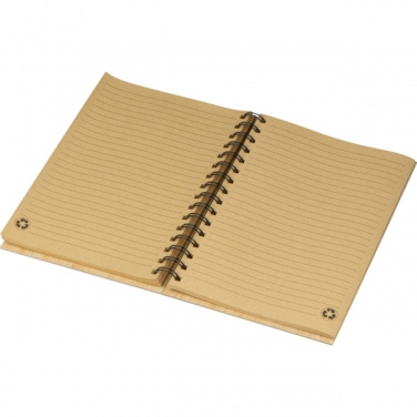 Logo trade advertising products image of: A5 notebook PISA