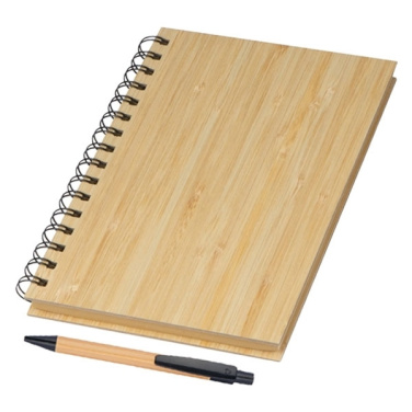 Logo trade advertising products picture of: A5 notebook PISA