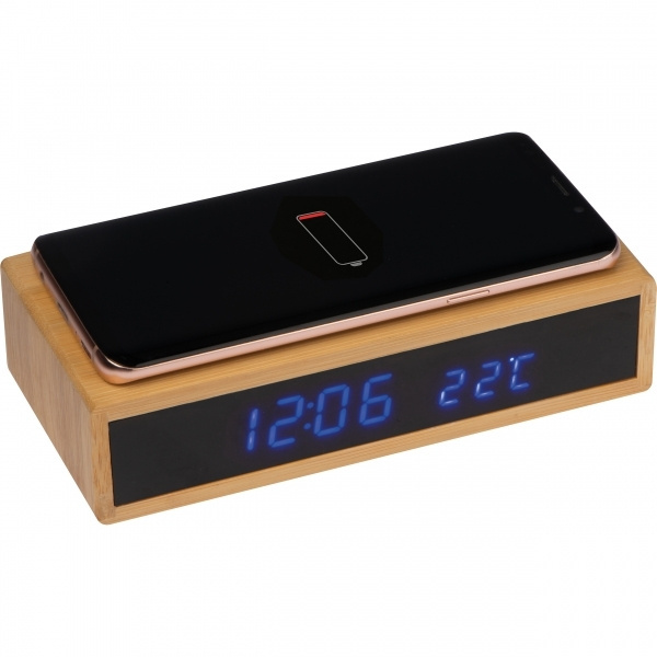 Logo trade corporate gifts picture of: Desk clock TRONDHEIM