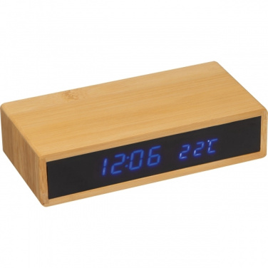 Logotrade promotional item picture of: Desk clock TRONDHEIM