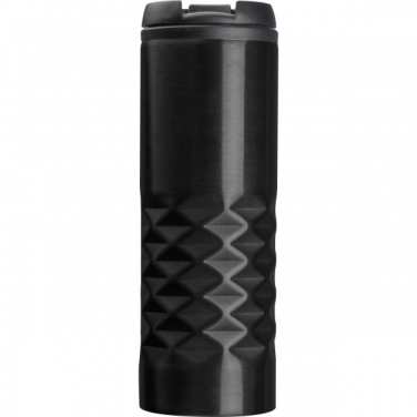 Logo trade promotional merchandise image of: Thermal stainless steel mug SANTANDER 500 ml