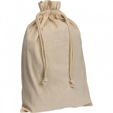 Logo trade corporate gifts picture of: Recycled cotton bag PARKSVILLE