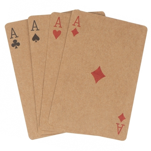 Logotrade promotional item image of: Playing cards NEW CASTLE