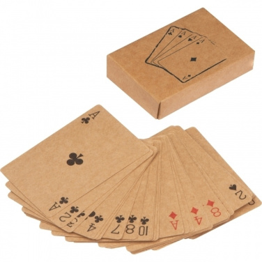 Logo trade promotional item photo of: Playing cards NEW CASTLE