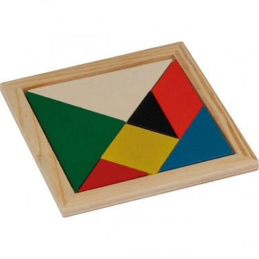 Logotrade promotional gift picture of: Wooden puzzle PORTO