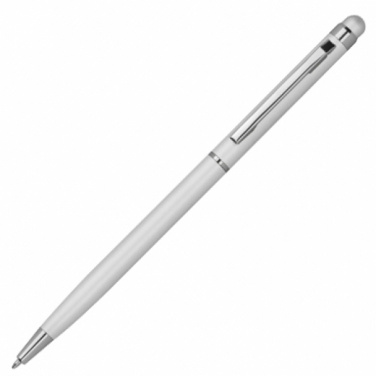 Logo trade advertising product photo of: Ball pen with touch function CATANIA