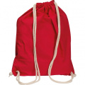 Cotton gym bag CARLSBAD, red