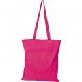 Cotton bag with long handles COPENHAGEN, pink