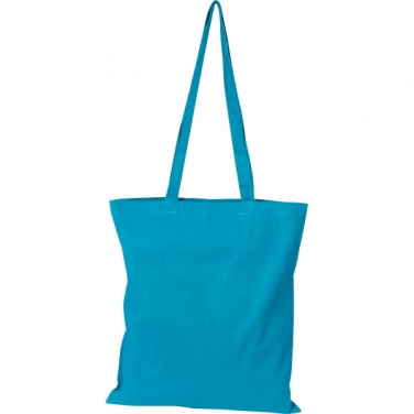 Logo trade corporate gifts picture of: Cotton bag with long handles COPENHAGEN