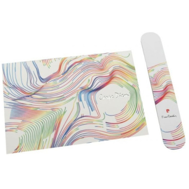 Logo trade promotional merchandise image of: Set of magnetic bookmark and postcard LIBRO