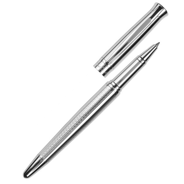 Logotrade promotional merchandise image of: Metal roller pen ROI