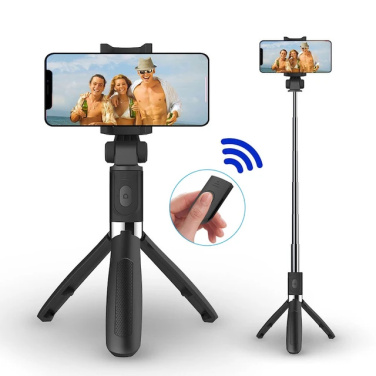 Logo trade promotional gift photo of: Selfie stick with tripod, K06