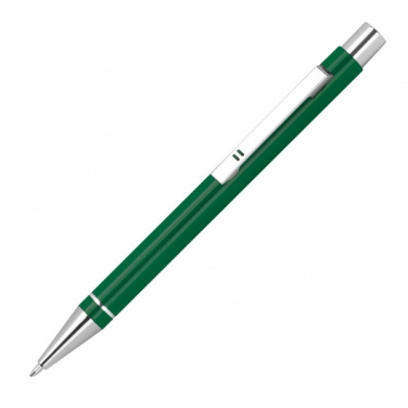 Logotrade promotional merchandise picture of: Metal semi gel ballpoint Pen ALMEIRA