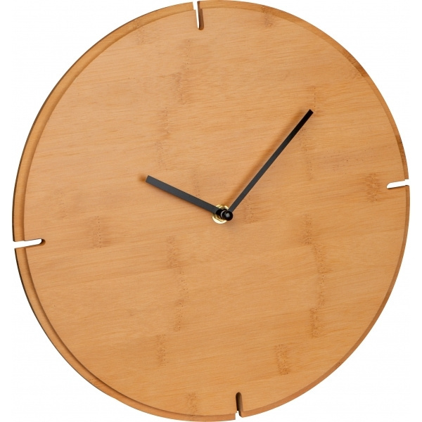 Logo trade promotional merchandise picture of: Wall Clock HAMPTON