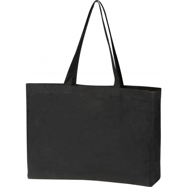 Logo trade promotional giveaways image of: Organic cotton bag BARI