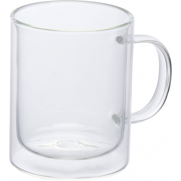 Logotrade promotional giveaway image of: Double-walled cup CARACAS 350 ml