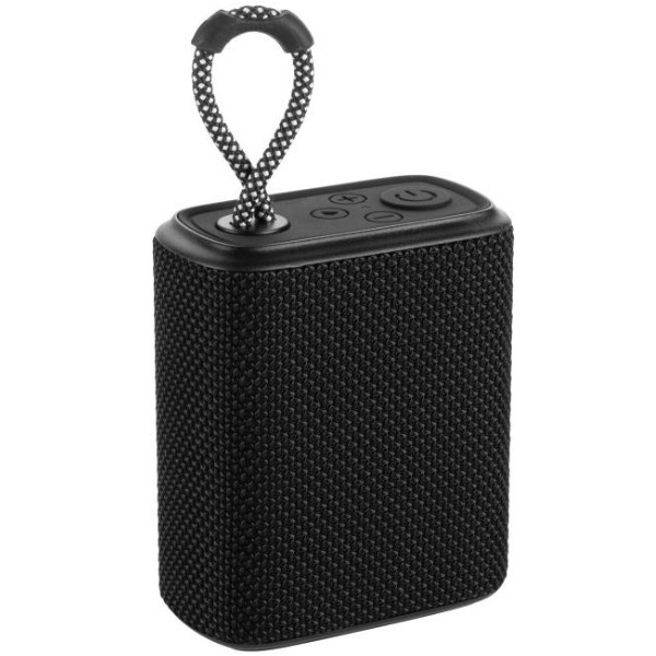 Logotrade business gifts photo of: Waterproof bluetooth speaker HARDEOL Schwarzwolf