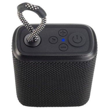 Logo trade advertising products image of: Waterproof bluetooth speaker HARDEOL Schwarzwolf