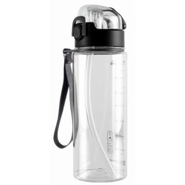 Logo trade promotional giveaways picture of: Drinking bottle SEYHAN 900 ml Schwarzwolf