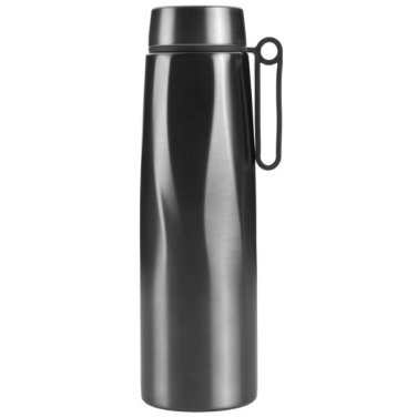 Logo trade promotional giveaway photo of: Thermo bottle NIKKO 500 ml Schwarzwolf