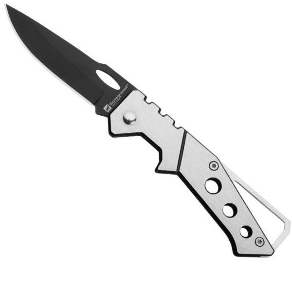 Logo trade promotional merchandise image of: Folding knife GEDIZ Schwarzwolf