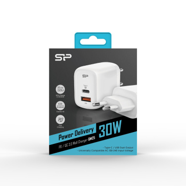 Logotrade promotional gift image of: SILICON POWER fast charger QM25