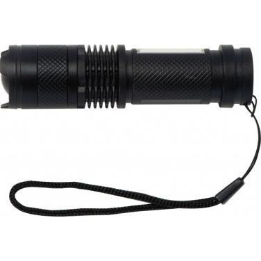 Logo trade promotional merchandise picture of: Rechargeable flashlight AARHUS