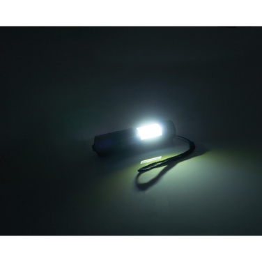 Logo trade promotional merchandise image of: Rechargeable flashlight AARHUS