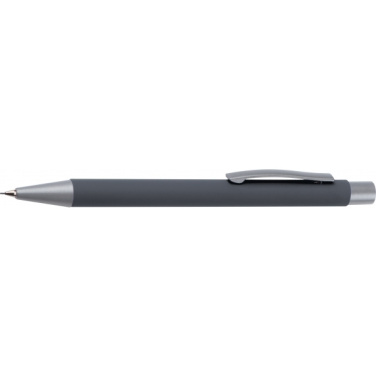 Logo trade promotional products picture of: Mechanical pencil soft touch ANCONA