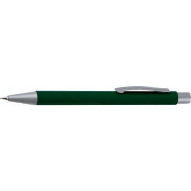 Logo trade promotional gift photo of: Mechanical pencil soft touch ANCONA