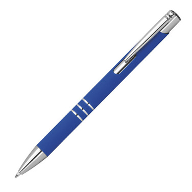 Logotrade promotional merchandise image of: Semi gel pen soft touch DUNMORE