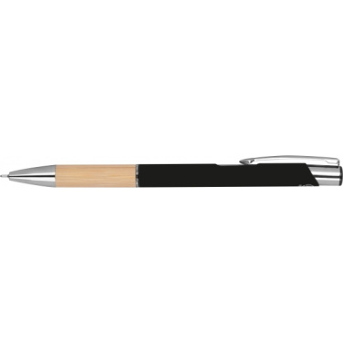 Logo trade promotional product photo of: Recycled ballpoint pen Naples