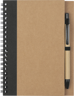 Logo trade business gift photo of: Spiral notebook Ravenna