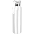 Recycled aluminum bottle Cork, white