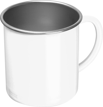 Logo trade promotional merchandise photo of: Steel cup Trezzo