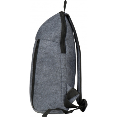 Logotrade promotional gift image of: RPET Backpack Davos