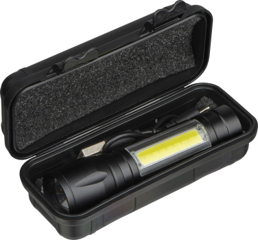 Logotrade promotional items photo of: Rechargeable flashlight Tokyo