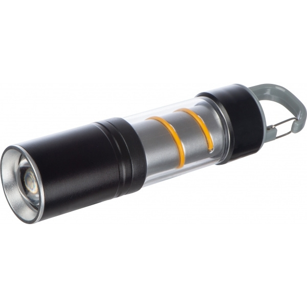 Logo trade promotional gifts picture of: Rechargeable flashlight Tulsa