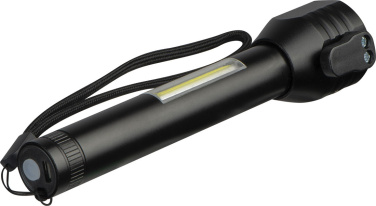 Logo trade promotional giveaways image of: Rechargeable flashlight Trent