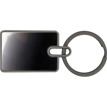 Logo trade promotional items image of: Zinc keychain Tijuana